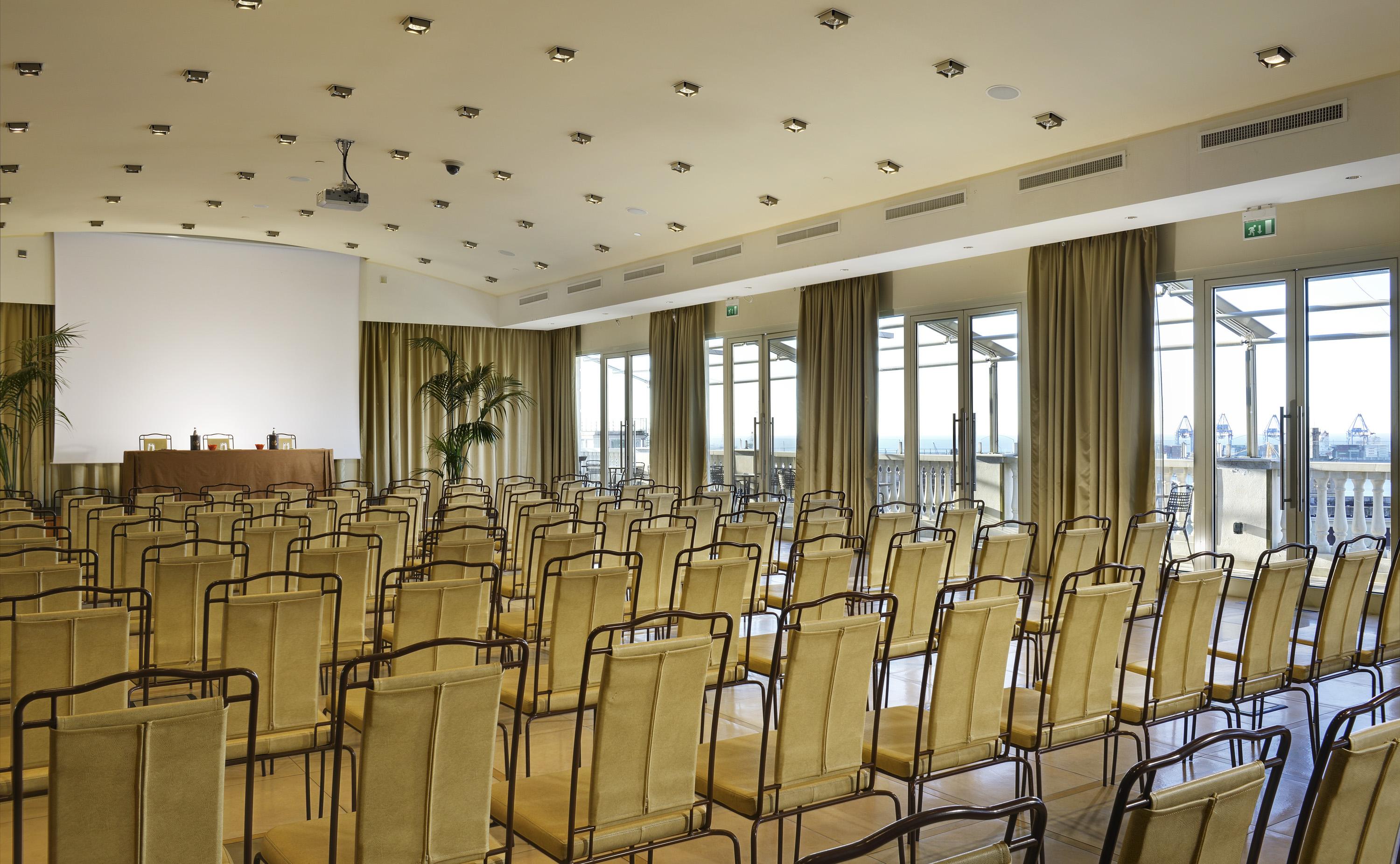 โรงแรมแกรนด์ซาโวเอีย เจนัว ภายนอก รูปภาพ The conference room